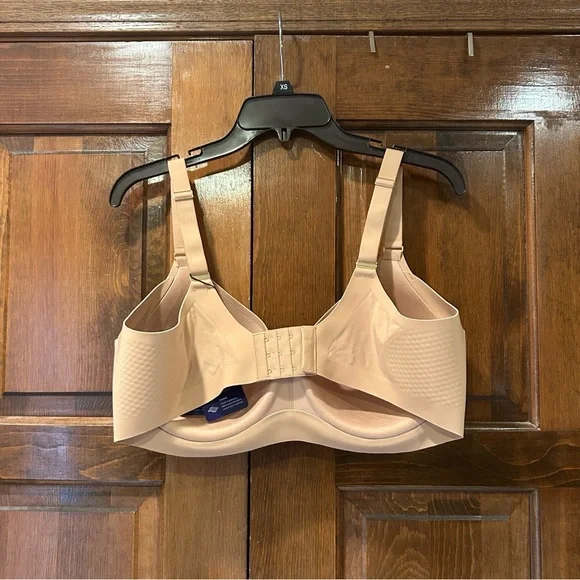Honeylove 40D CloudEmbrace Bra NWT Sand Beige Wireless Support Back Smoothing - Picture 2 of 6